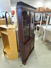 Traditional Mahogany Corner Cabinet