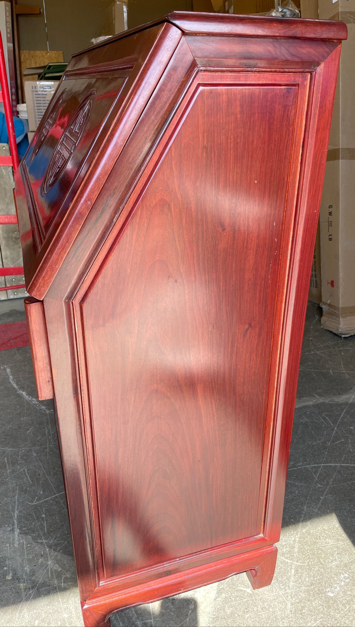 Secretary Desk with Eastern Design