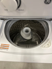 27" Stacked Electric Washer & Dryer in White