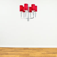 7 Light Luxuria Chandelier - Chrome