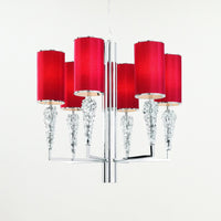 7 Light Luxuria Chandelier - Chrome