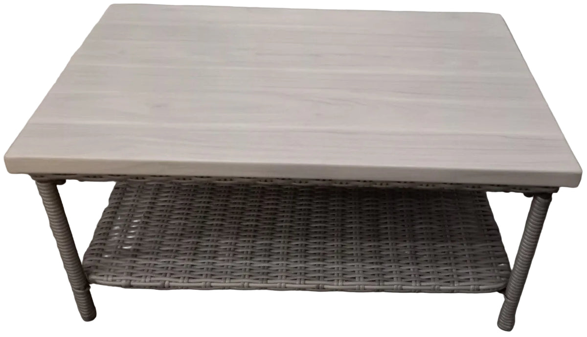 Hampton Bay Hampton Bay Chasewood Rust resistant Steel Square Coffee Table