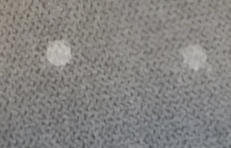 2-Piece Fabric Grey Sectional