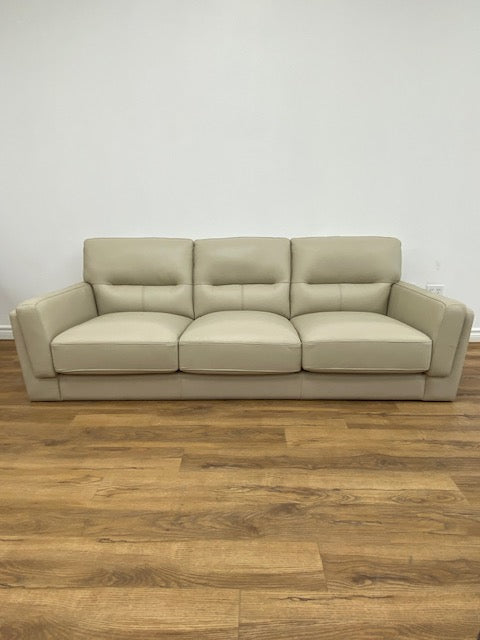 3-Seater Top Grain Tampa Leather Sofa