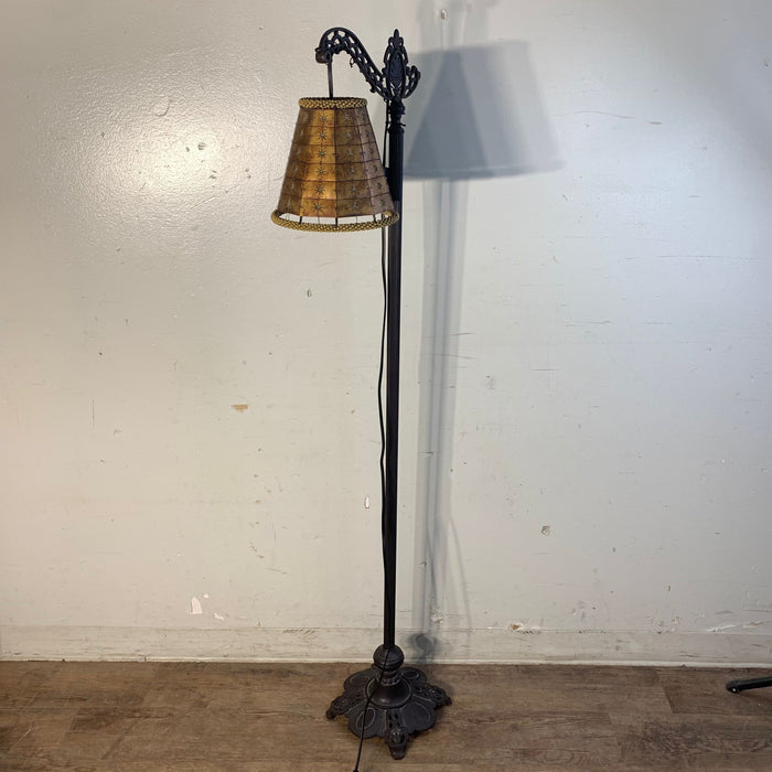8-inch Dia. Vintage Style Metal Shade Floor Lamp