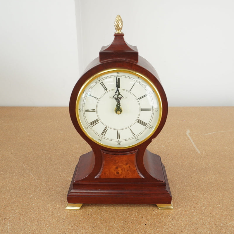 8-inch W Antique Balloon Mantel Clock with Chime