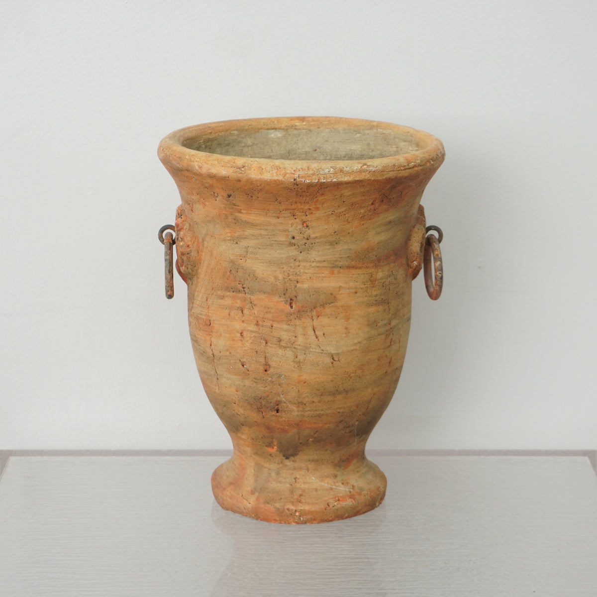 8-inch W Clay Pottery Planter