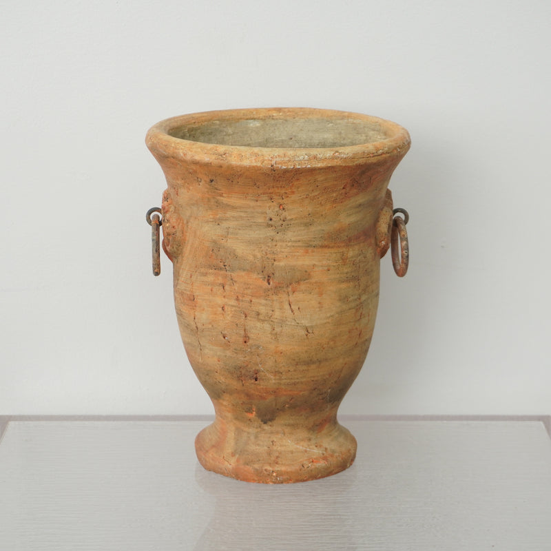 8-inch W Clay Pottery Planter