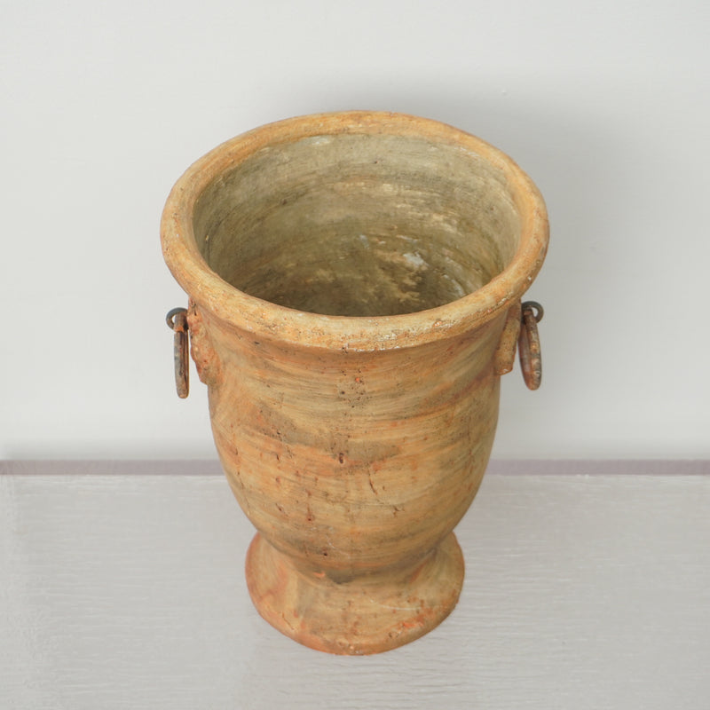8-inch W Clay Pottery Planter