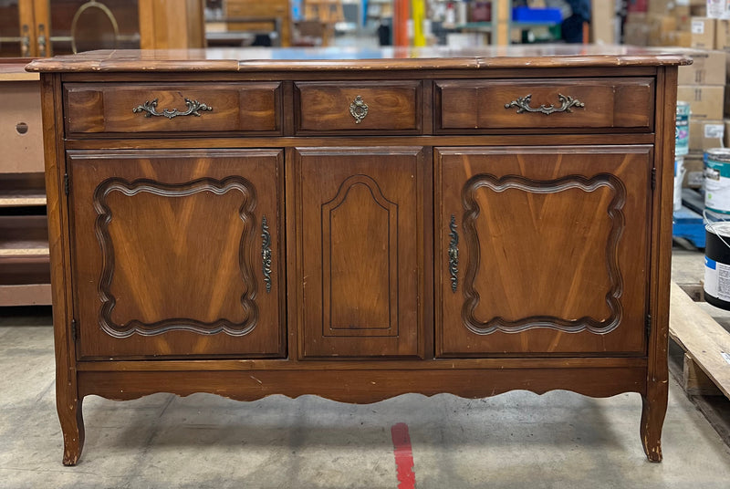 Dark Brown Wood Buffet