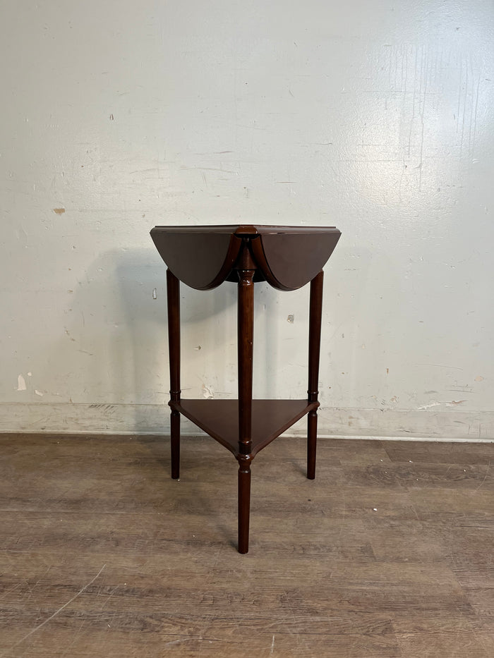 Bombay Company  Triangular Drop Round Folding Table