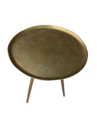 Williams-Sonoma Euclid Round Metal End Table