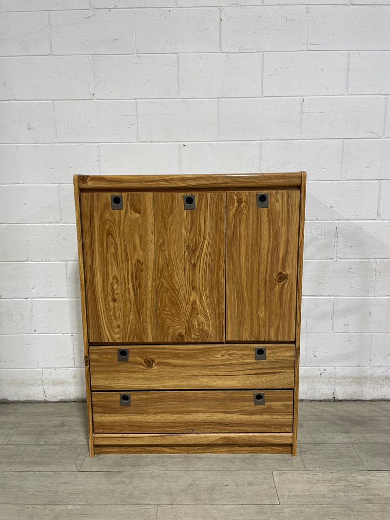 Tall Boy Dresser - Faux Wood