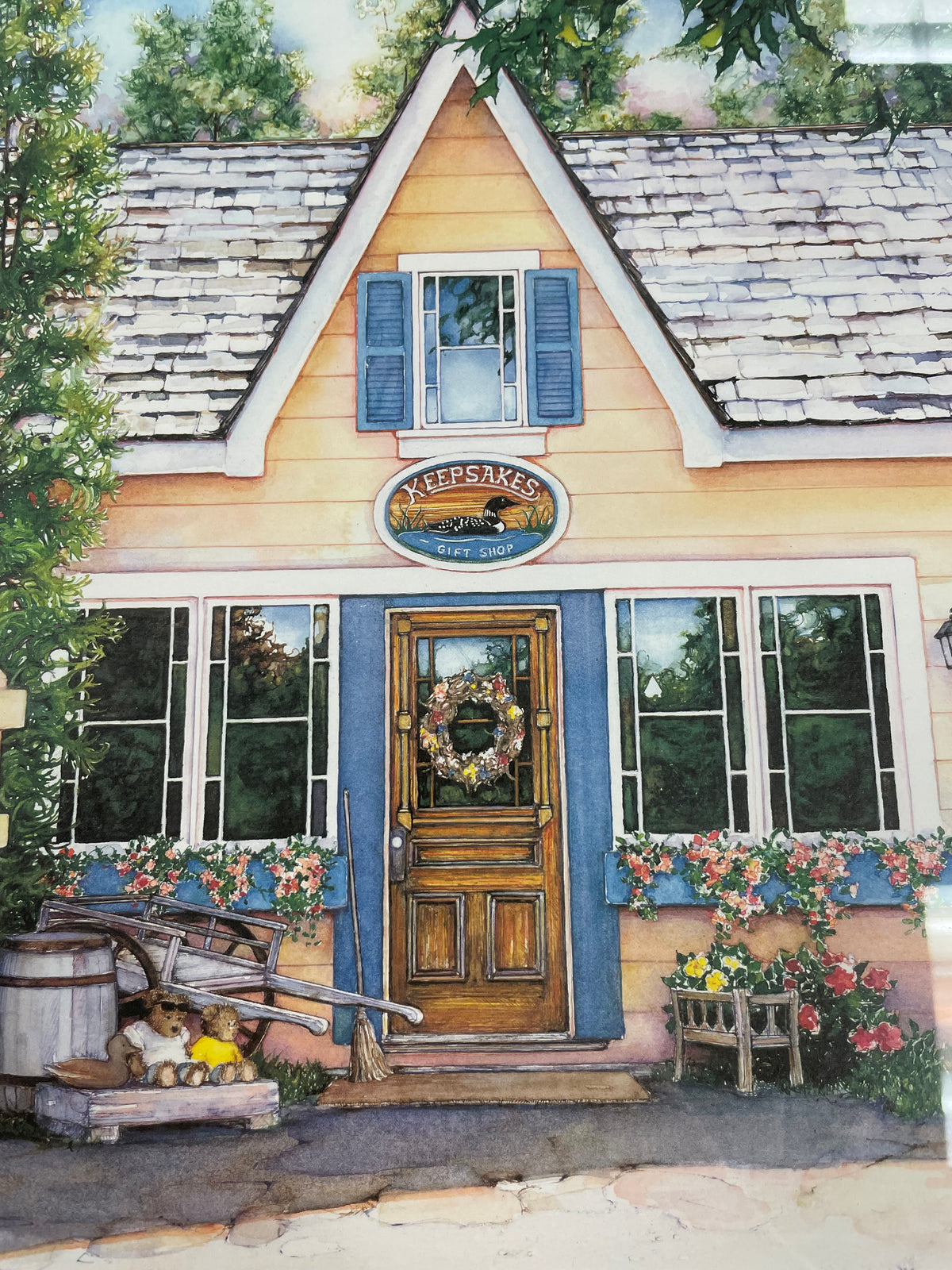 "Keepsakes" - By Laura Berry Framed Print