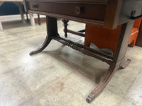 Small Brown Foldable Coffee Table
