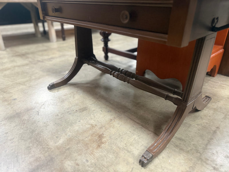Small Brown Foldable Coffee Table