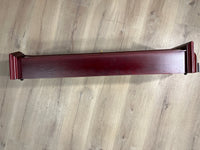 39" H Bulova Tatianna Solid Wood Wall Clock