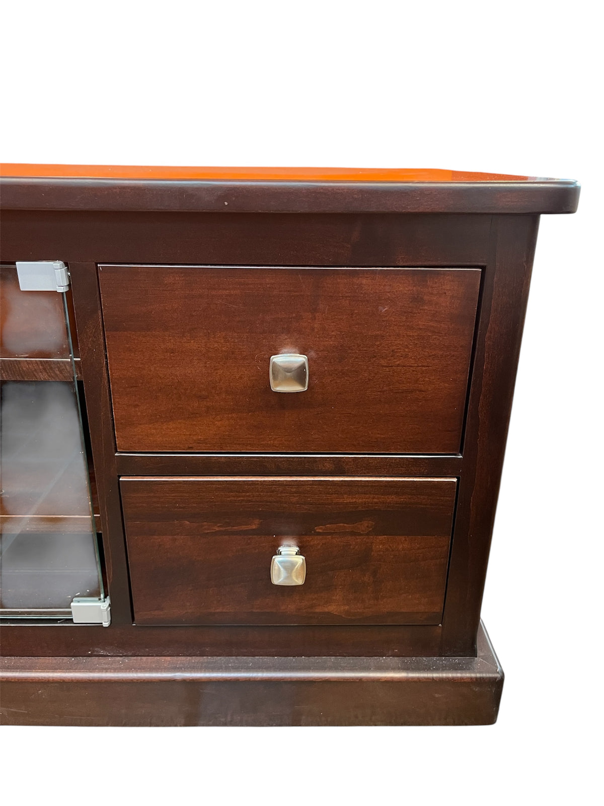 Dark Wood Console Table