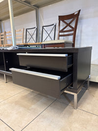 Longfellow Black Media Console