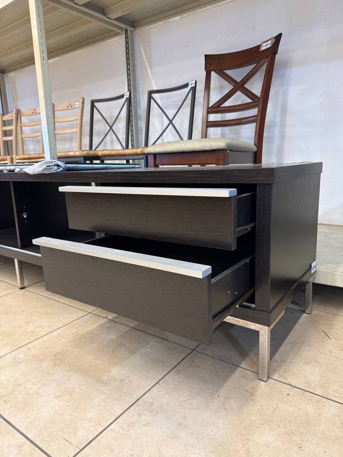Longfellow Black Media Console