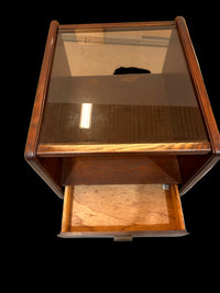 Vintage wooden end tables