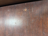 Vintage Dark Wood Accent Cabinet