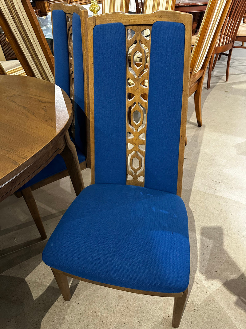 MCM Dining table and 6 chairs