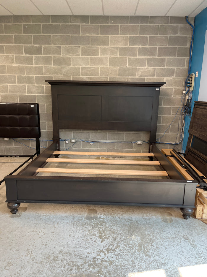 81"W Wooden Bed Frame - Oversize King
