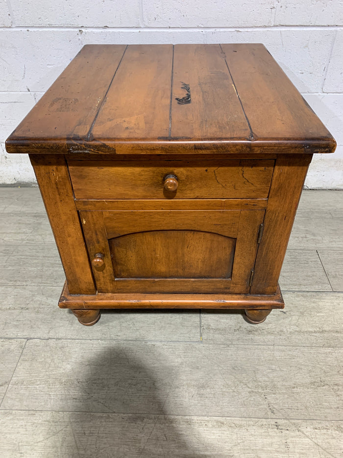 Wooden End Table