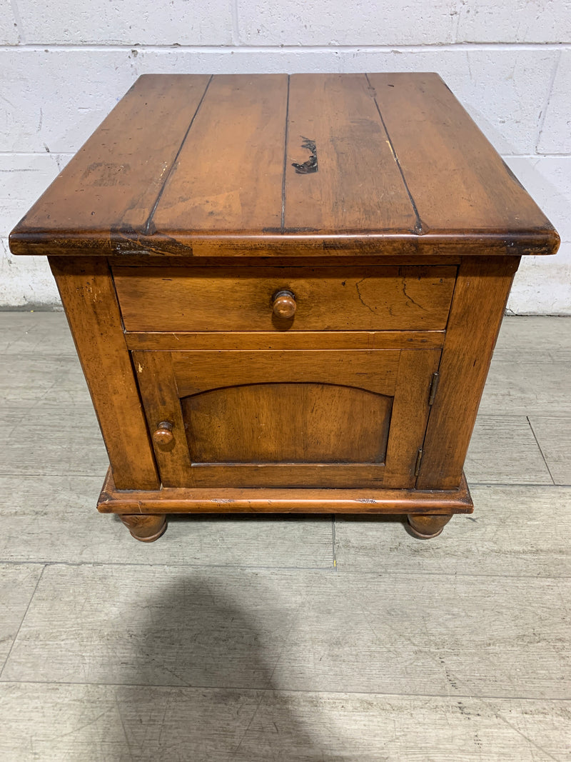 Wooden End Table