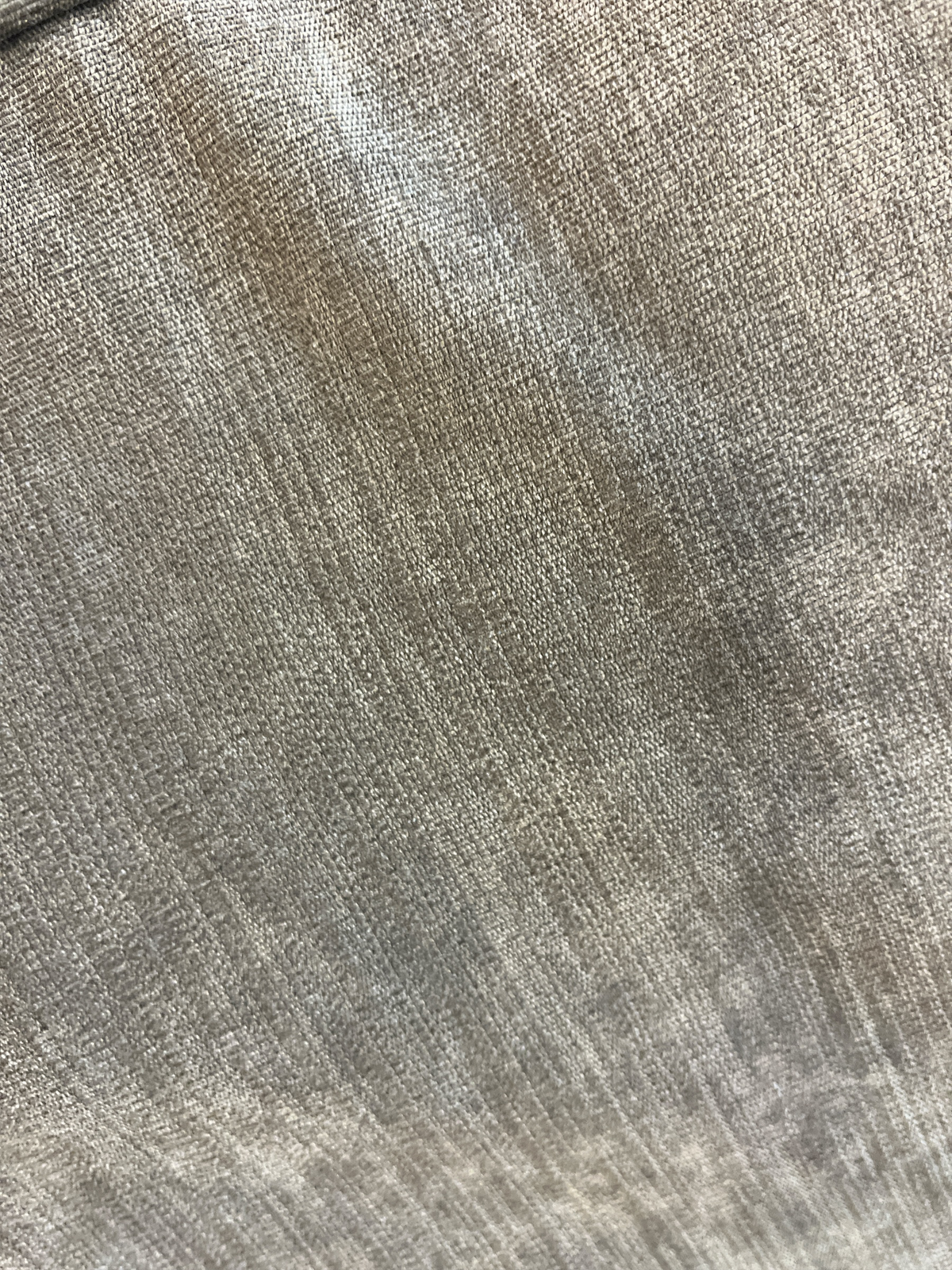 Taupe Upholstered Armchair w/ Plush Cushion