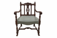 Antique Green Chair