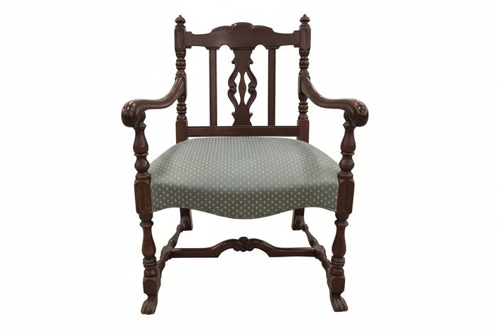 Antique Green Chair