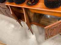 4-Drawer Light Brown Sideboard