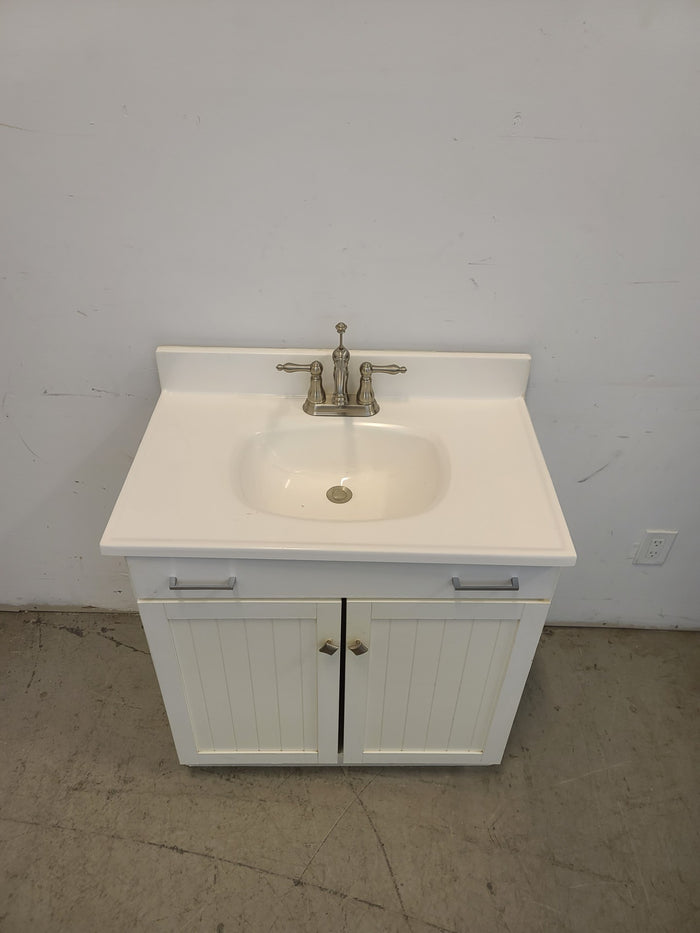 30.5" Vanity with Countertop and Sink