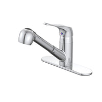 Mainline 134E-CP Single Handle Pull-Out Kitchen Faucet