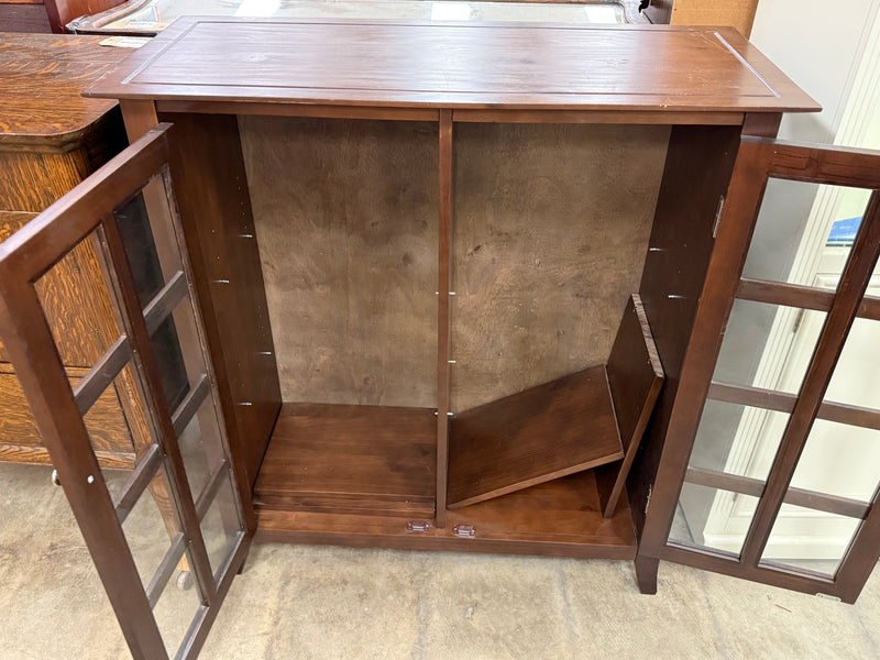 Dark Brown Storage Cabinet