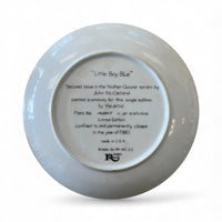 "Little Blue Boy" - Reco International 1980s Limited Edition Collectors Plate