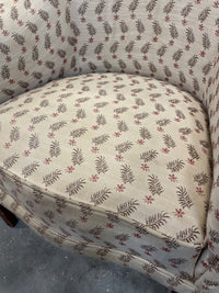 32"W Beige Tub Chair