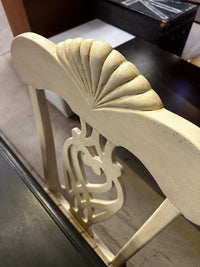 Dining table and six chairs