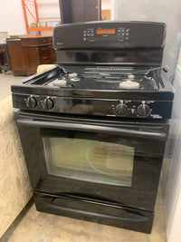 Gas GE Profile Black Stove