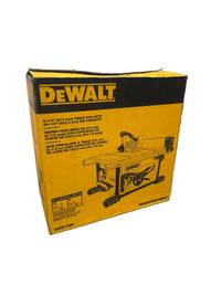 DEWALT 15 Amp Corded 8-1/4-inch Compact Portable Jobsite Table Saw (Stand Not Included)