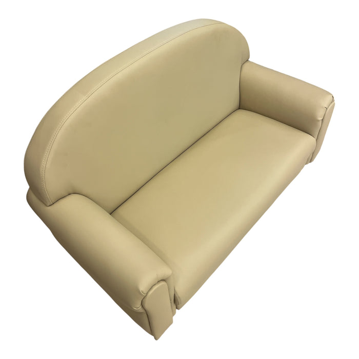 Children's Faux Leather Sofa - Cream