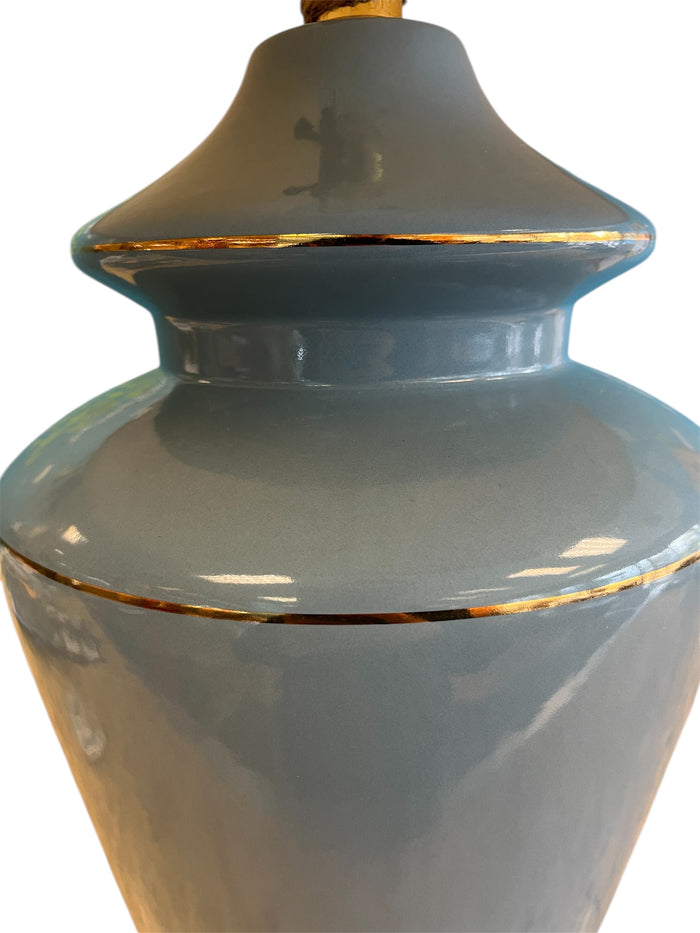 Blue Ceramic Table Lamp