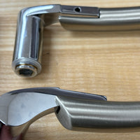 Door Lever Trim Set – Chrome & Satin Nickel, ALM-999