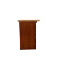 Brown Dresser with Matching Mirror
