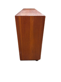 Mid Century Display Cabinet with Glass Doors