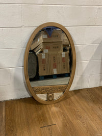 Bronze Oval Mirror