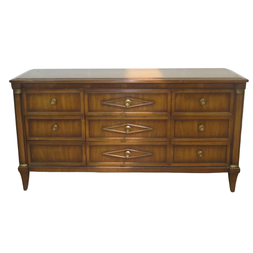 62"W Vintage Solid Wood Side Board
