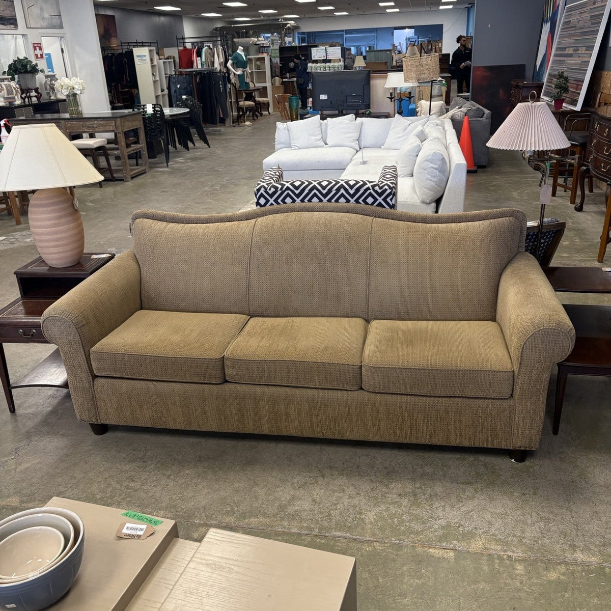 84-Inch Stationary Fabric Sofa
